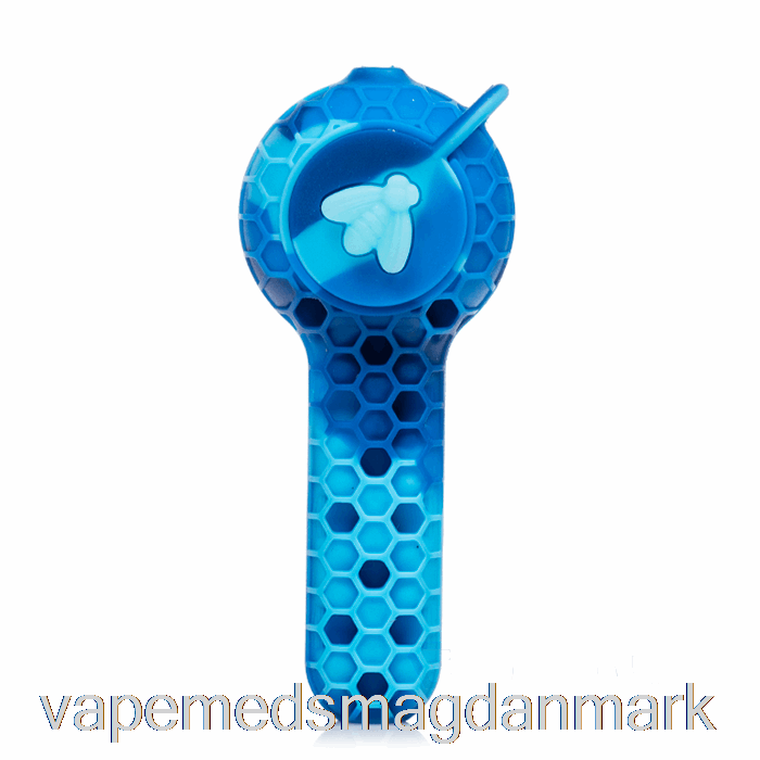 Vape Væske Stratus 2-i-1 Silikoneske Marmorblå (babyblå/blå)